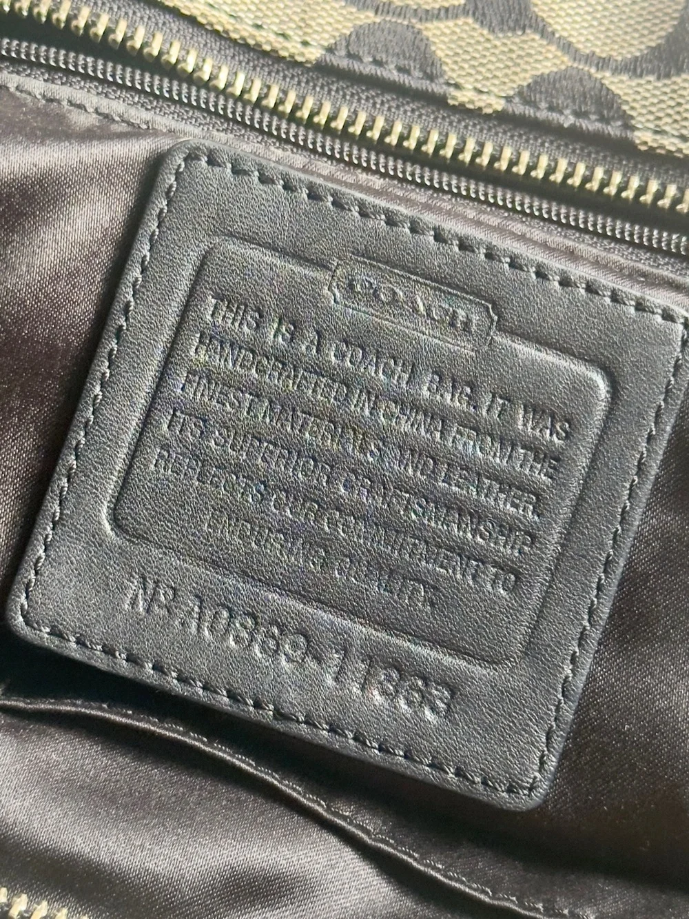 Coach vintage circa